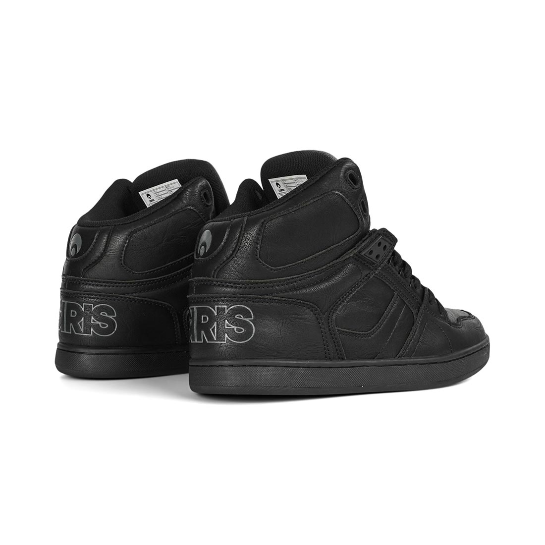 Osiris NYC 83 CLK High Top Shoes - Black/Black/Wrinkle