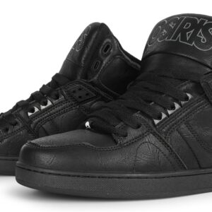 Osiris NYC 83 CLK High Top Shoes - Black/Black/Wrinkle