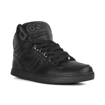 Osiris NYC 83 CLK High Top Shoes - Black/Black/Wrinkle