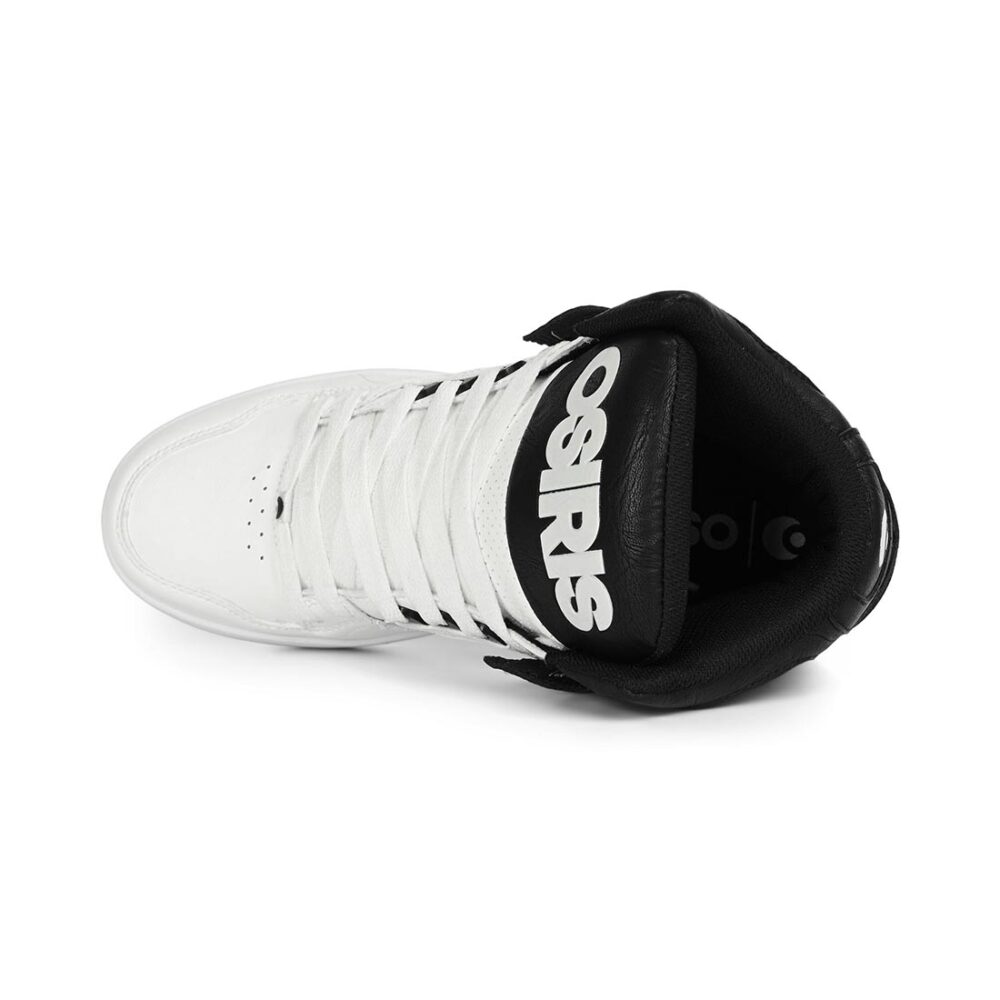Osiris NYC 83 CLK High Top Shoes - Black/White/White