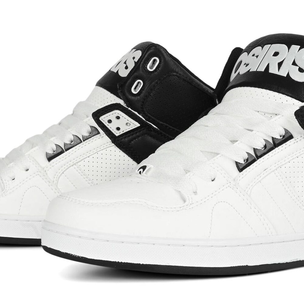 Osiris NYC 83 CLK High Top Shoes - Black/White/White