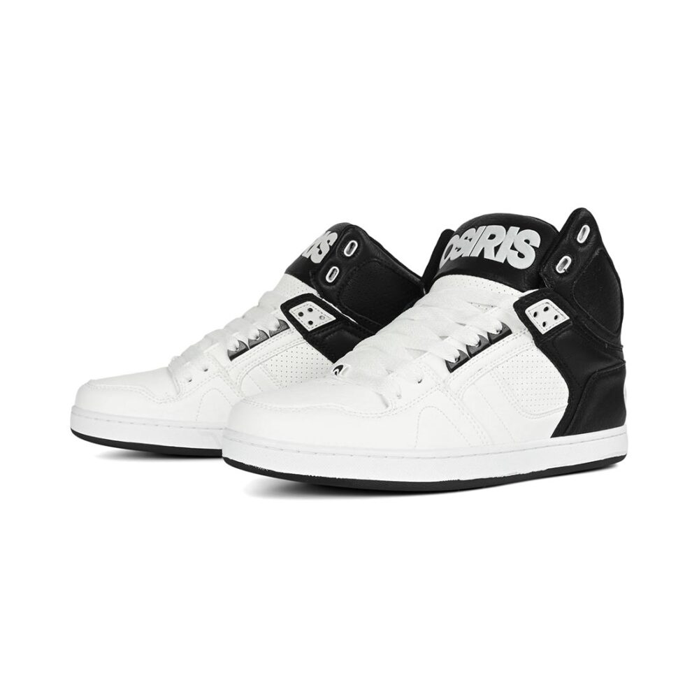 Osiris NYC 83 CLK High Top Shoes - Black/White/White