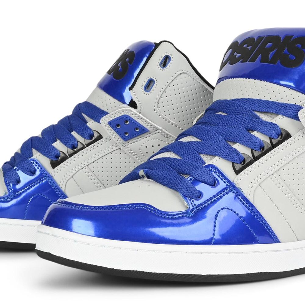 Osiris NYC 83 CLK High Top Shoes - Blue/Grey/White