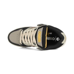 Osiris Pixel Skate Shoes - Black/Yellow/Grey
