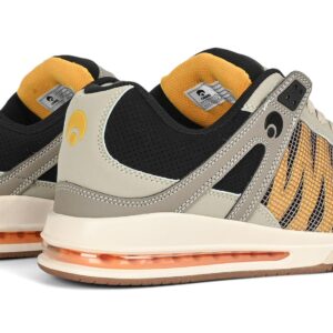 Osiris Pixel Skate Shoes - Black/Yellow/Grey
