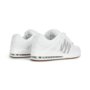 Osiris Pixel Skate Shoes - White/Grey/Gum
