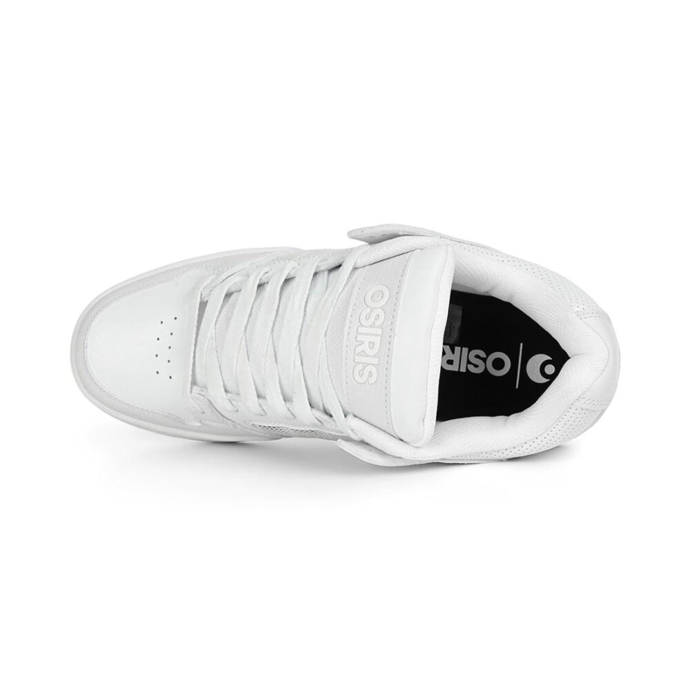Osiris Pixel Skate Shoes - White/Grey/Gum