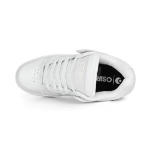 Osiris Pixel Skate Shoes - White/Grey/Gum