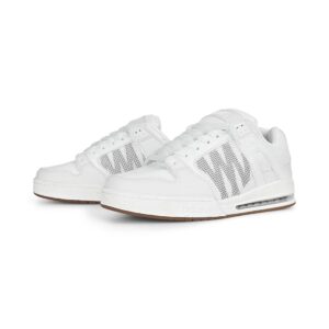Osiris Pixel Skate Shoes - White/Grey/Gum