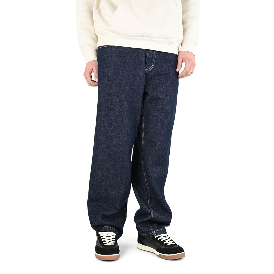 Polar '93! Loose Straight Denim Jeans - One Wash - Supereight