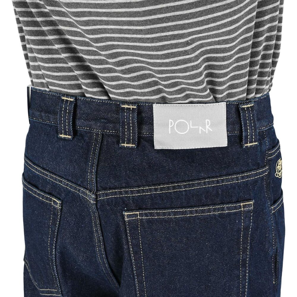 Polar '93! Loose Straight Denim Jeans - One Wash