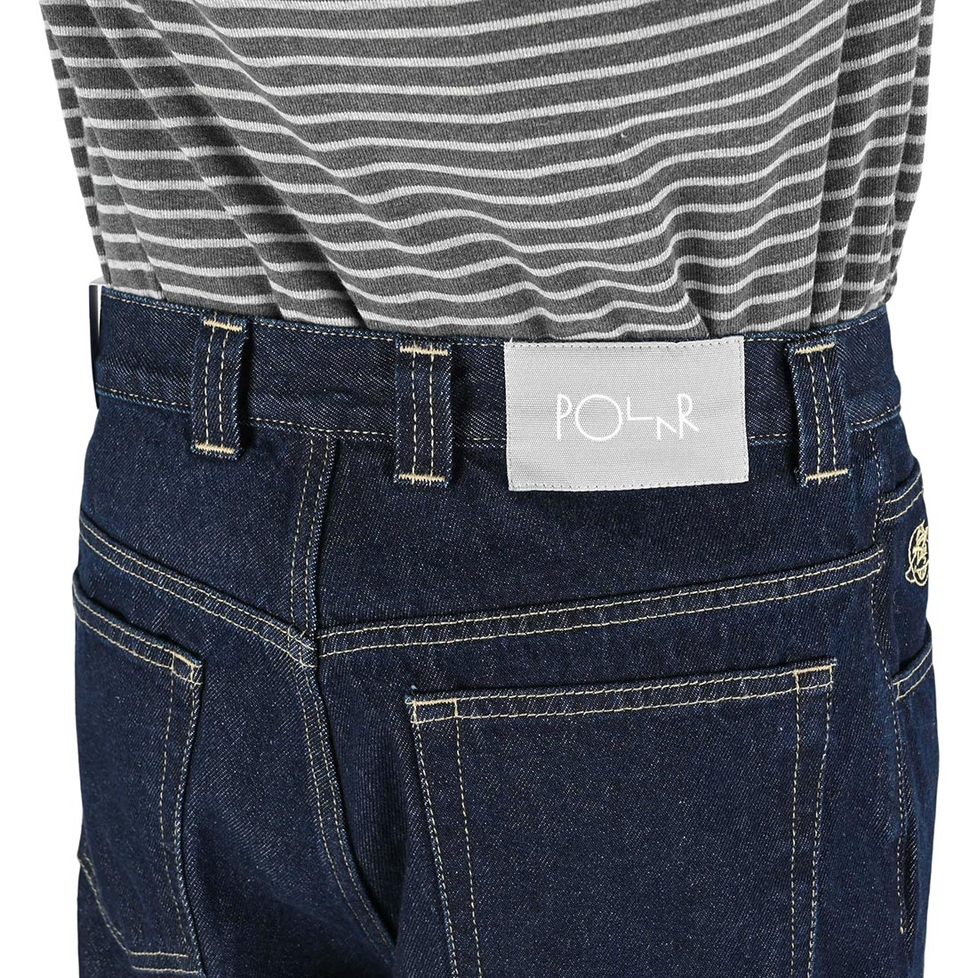Polar '93! Loose Straight Denim Jeans - One Wash - Supereight