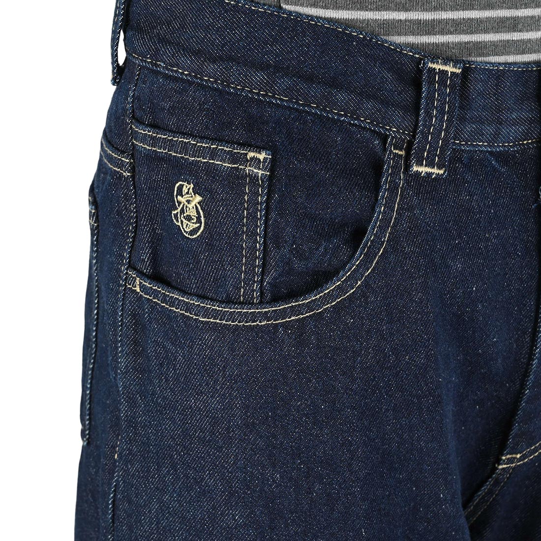 Polar '93! Loose Straight Denim Jeans - One Wash - Supereight