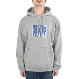 Polar Cut Outs Dave Pullover Hoodie - Heather Grey