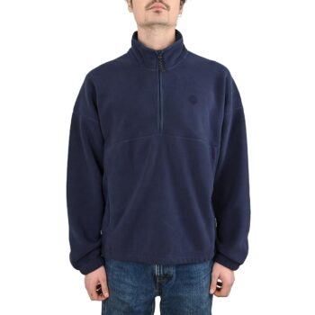 Polar Ivan Half Zip Pullover Fleece - Grey Blue
