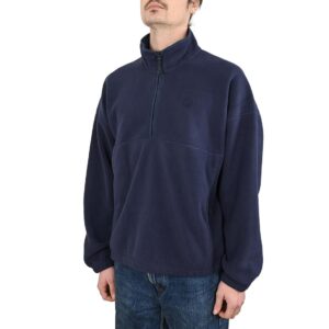 Polar Ivan Half Zip Pullover Fleece - Grey Blue