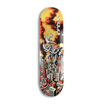 Real Praman Rampage Ltd. 8.38" Skateboard Deck - Gold
