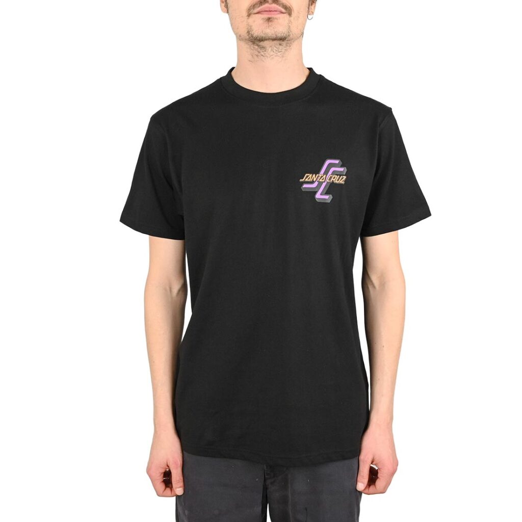 Santa Cruz Kendall Pumpkin S/S T-Shirt - Black - Supereight