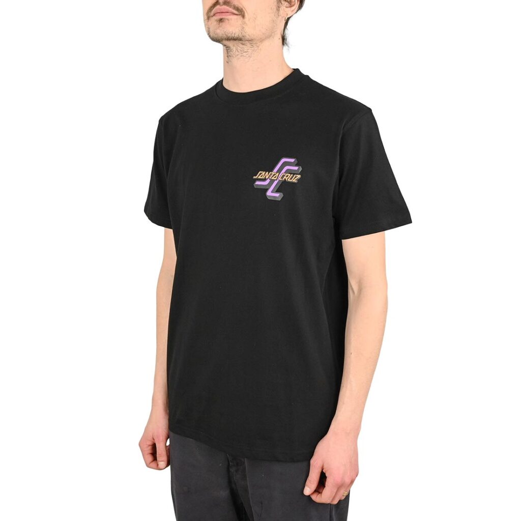 Santa Cruz Kendall Pumpkin S/S T-Shirt - Black - Supereight