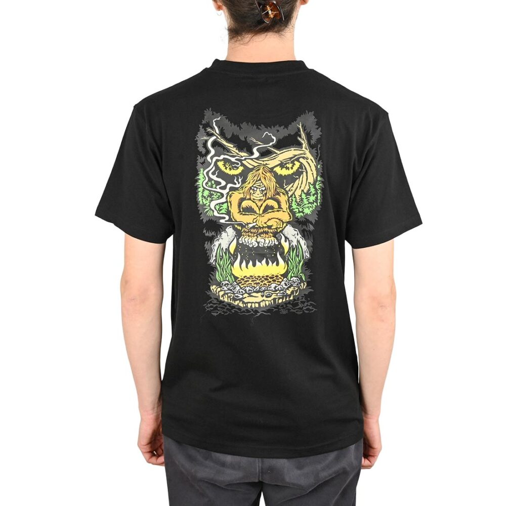 Santa Cruz Winkowski Big Foot S/S T-Shirt - Black
