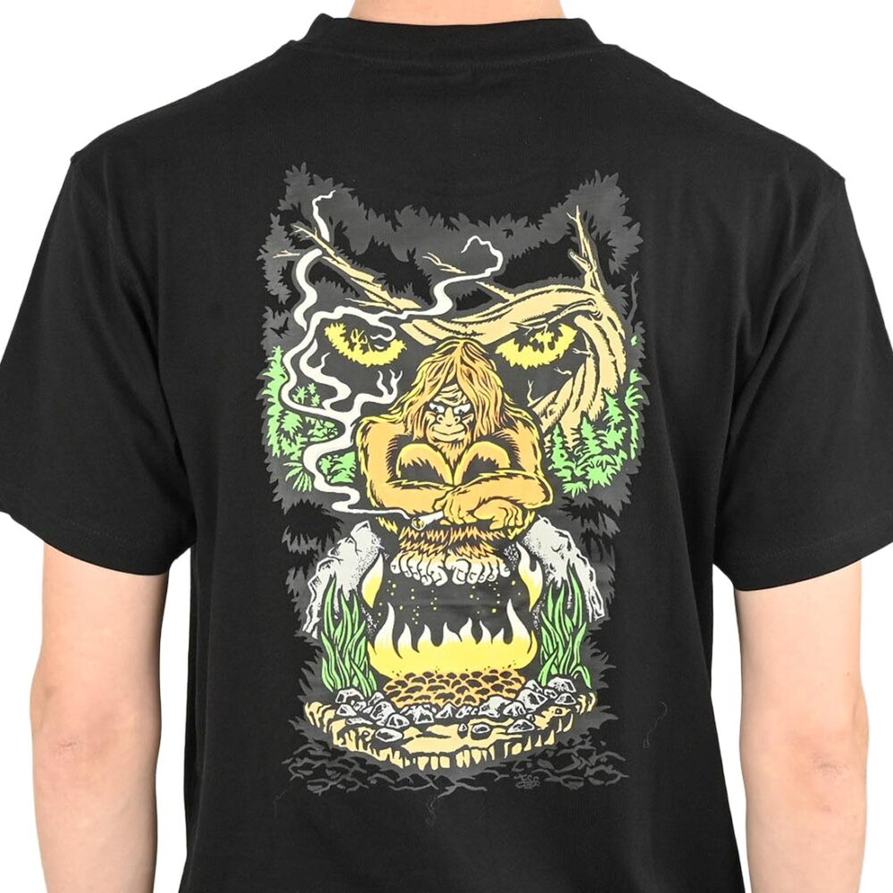 Santa Cruz Winkowski Big Foot S/S T-Shirt - Black