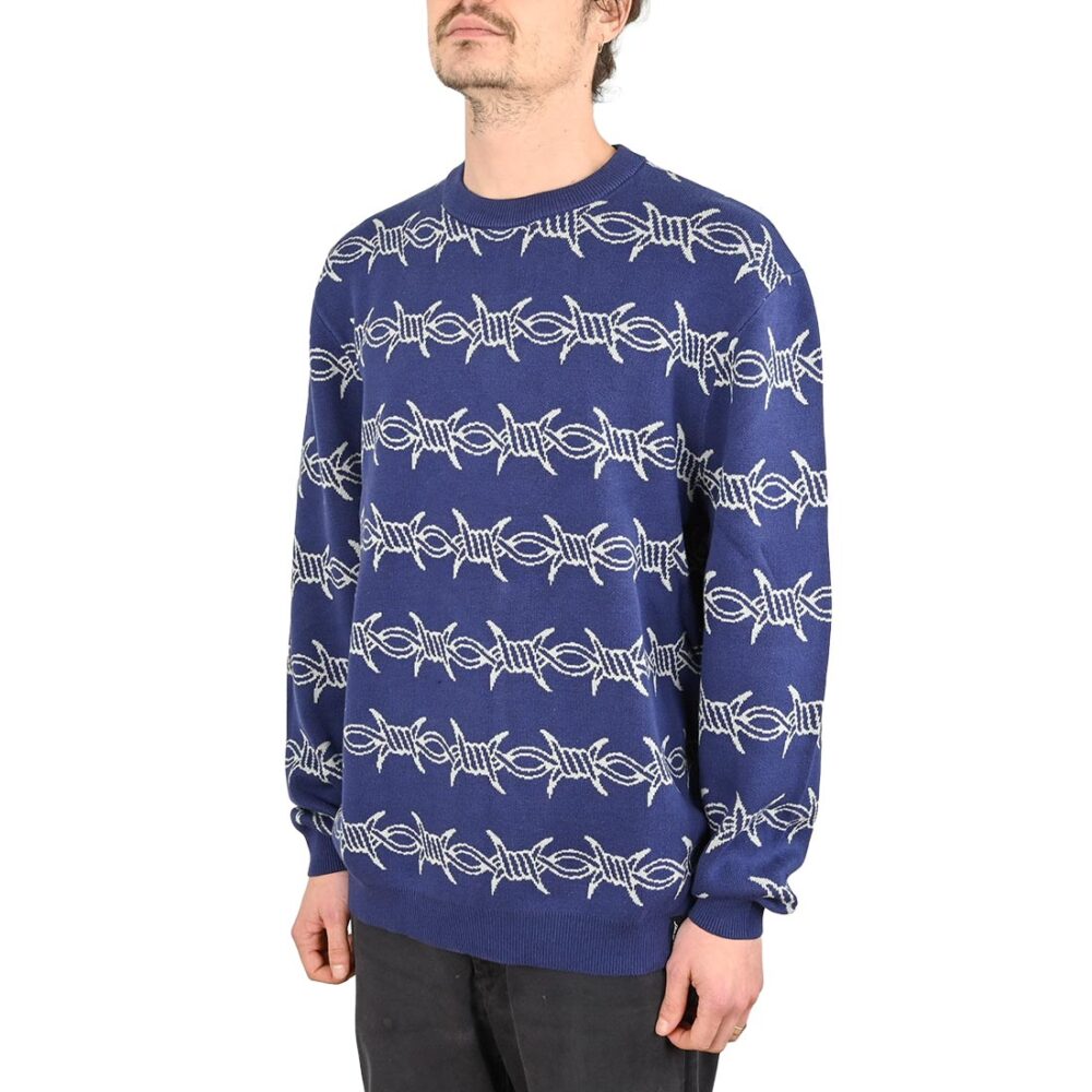 Santa Cruz Wired Knitted Jumper - Midnight Blue