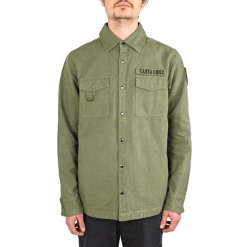 Santa Cruz x Stranger Things Crawl Utility Jacket - Army