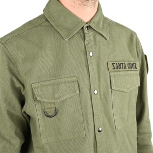 Santa Cruz x Stranger Things Crawl Utility Jacket - Army