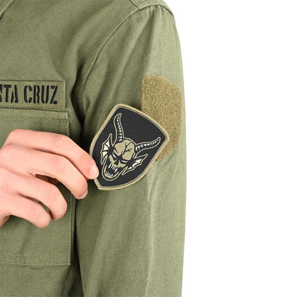 Santa Cruz x Stranger Things Crawl Utility Jacket - Army