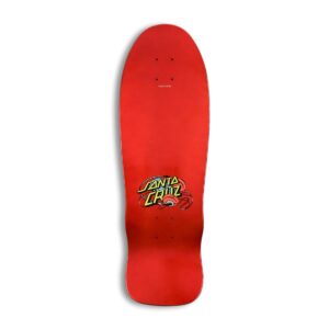 Santa Cruz x Stranger Things Melting Clock 9.7″ Skate Deck