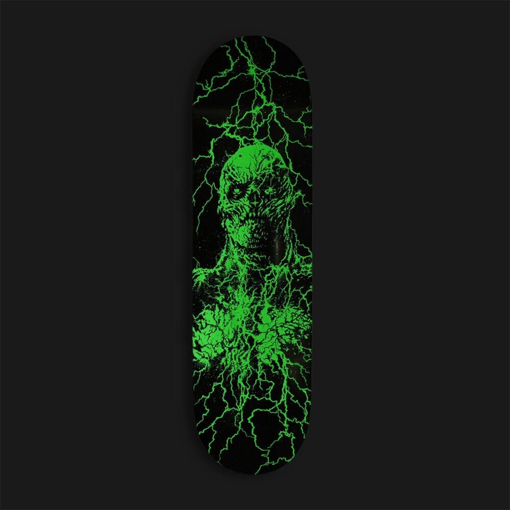Santa Cruz x Stranger Things Vecna 8.5" Skateboard Deck