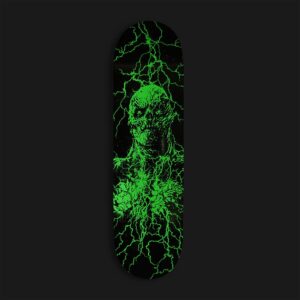 Santa Cruz x Stranger Things Vecna 8.5" Skateboard Deck