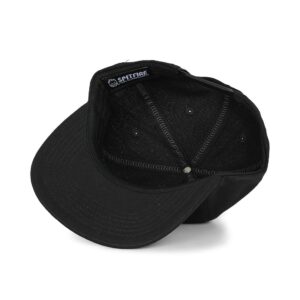 Spitfire Bighead Snapback Hat - Black/Charcoal
