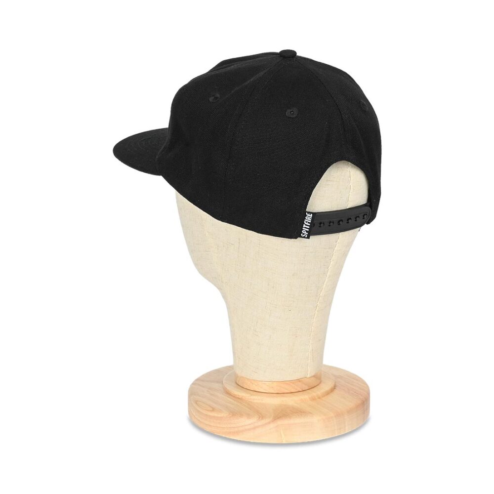 Spitfire Bighead Snapback Hat - Black/Charcoal