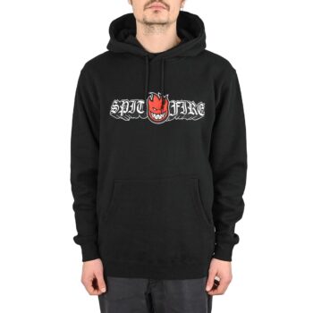 Spitfire Old E Drop Bighead Pullover Hoodie - Black