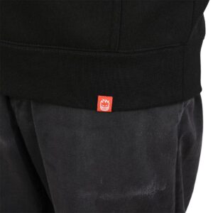 Spitfire Pentagram Drip Zip Hoodie - Black/Red