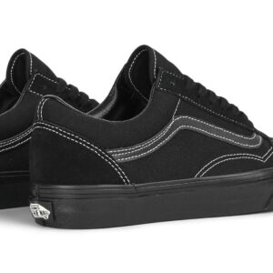 Vans Classic Old Skool Skate Shoes - Mono Pop Black/Black