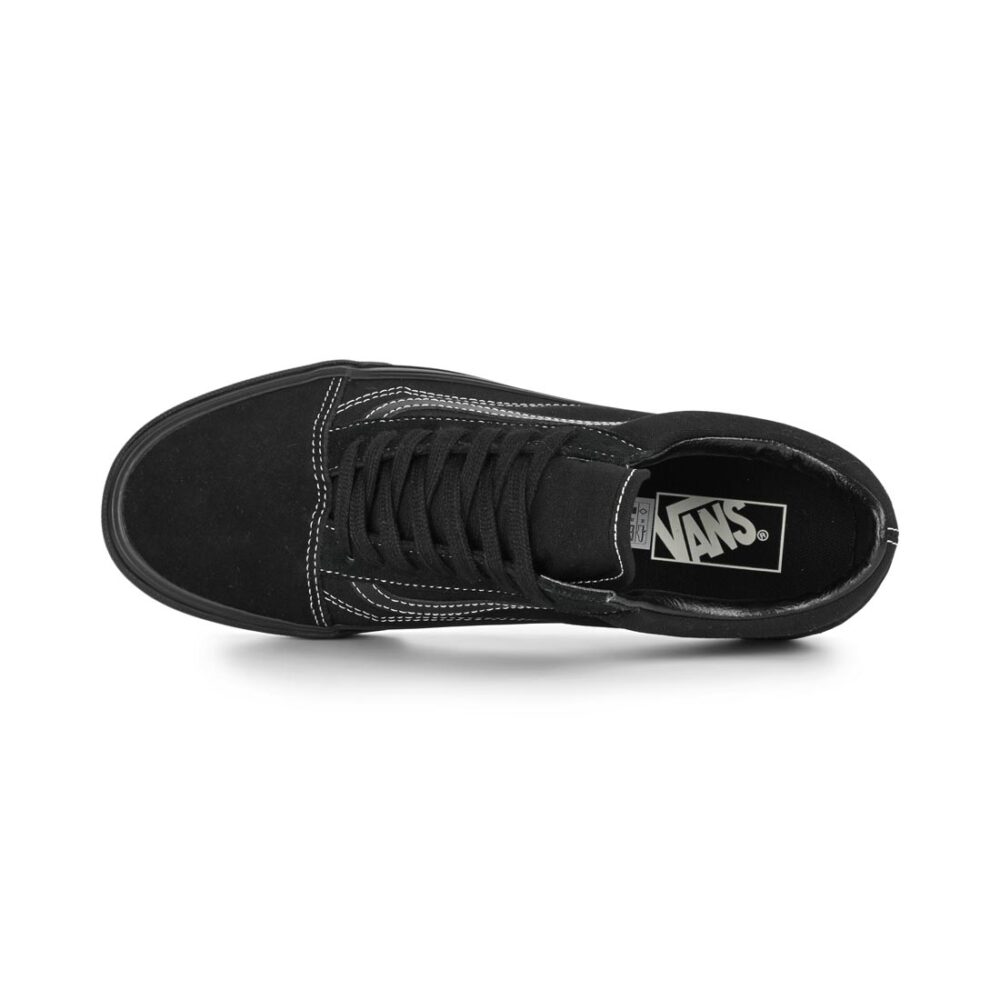 Vans Classic Old Skool Skate Shoes - Mono Pop Black/Black