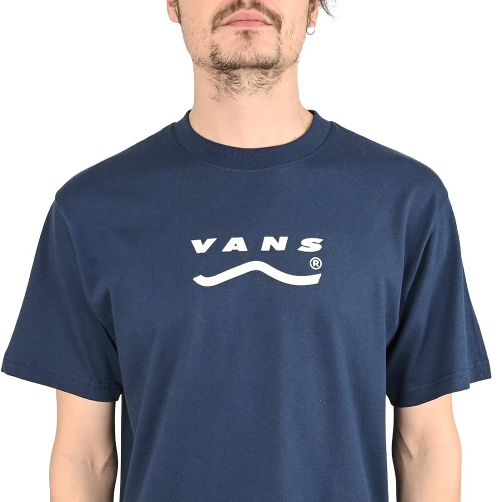 Vans Determined S/S T-Shirt - Navy/White
