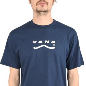 Vans Determined S/S T-Shirt - Navy/White