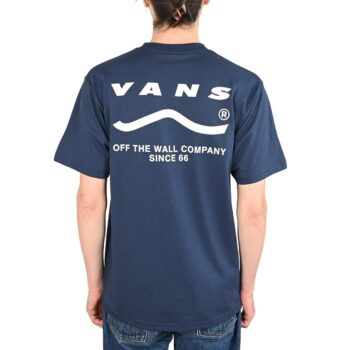 Vans Determined S/S T-Shirt - Navy/White