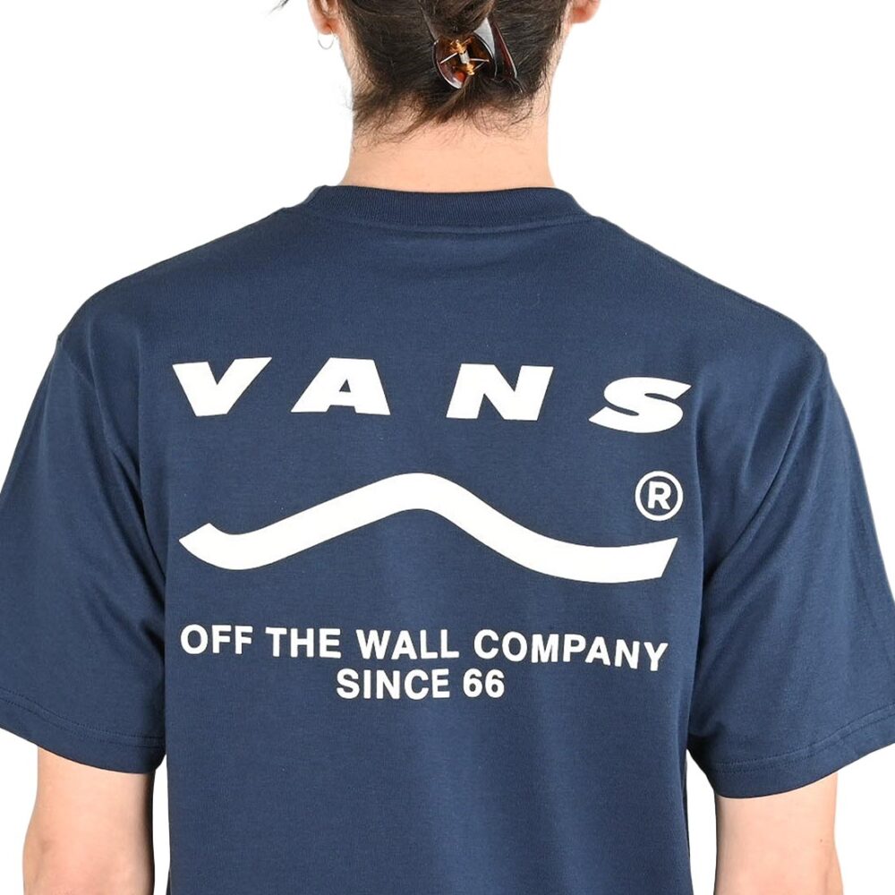 Vans Determined S/S T-Shirt - Navy/White