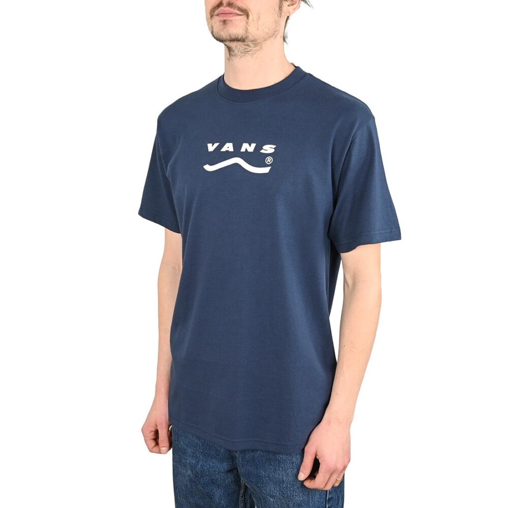 Vans Determined S/S T-Shirt - Navy/White
