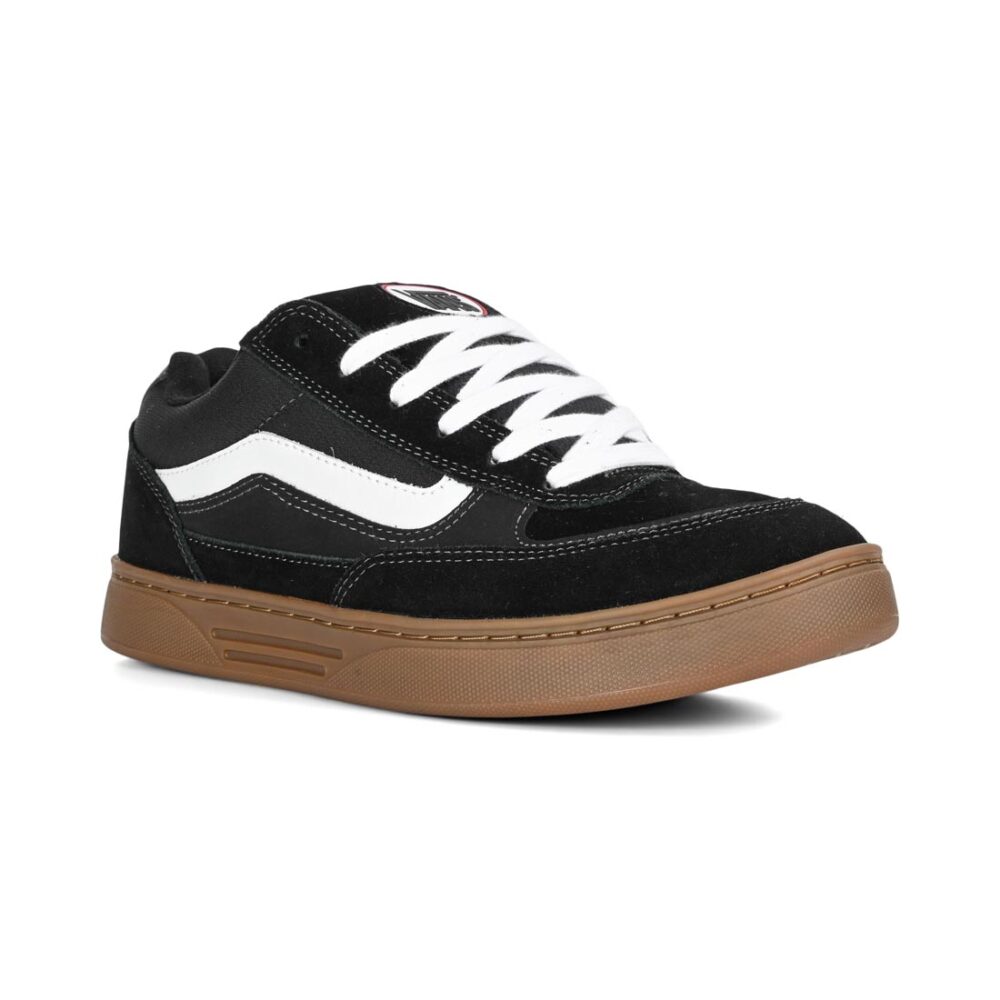 Vans Estazzo Skate Shoes - Black/White/Gum