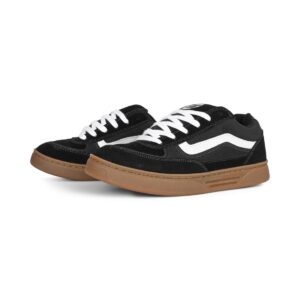 Vans Estazzo Skate Shoes - Black/White/Gum
