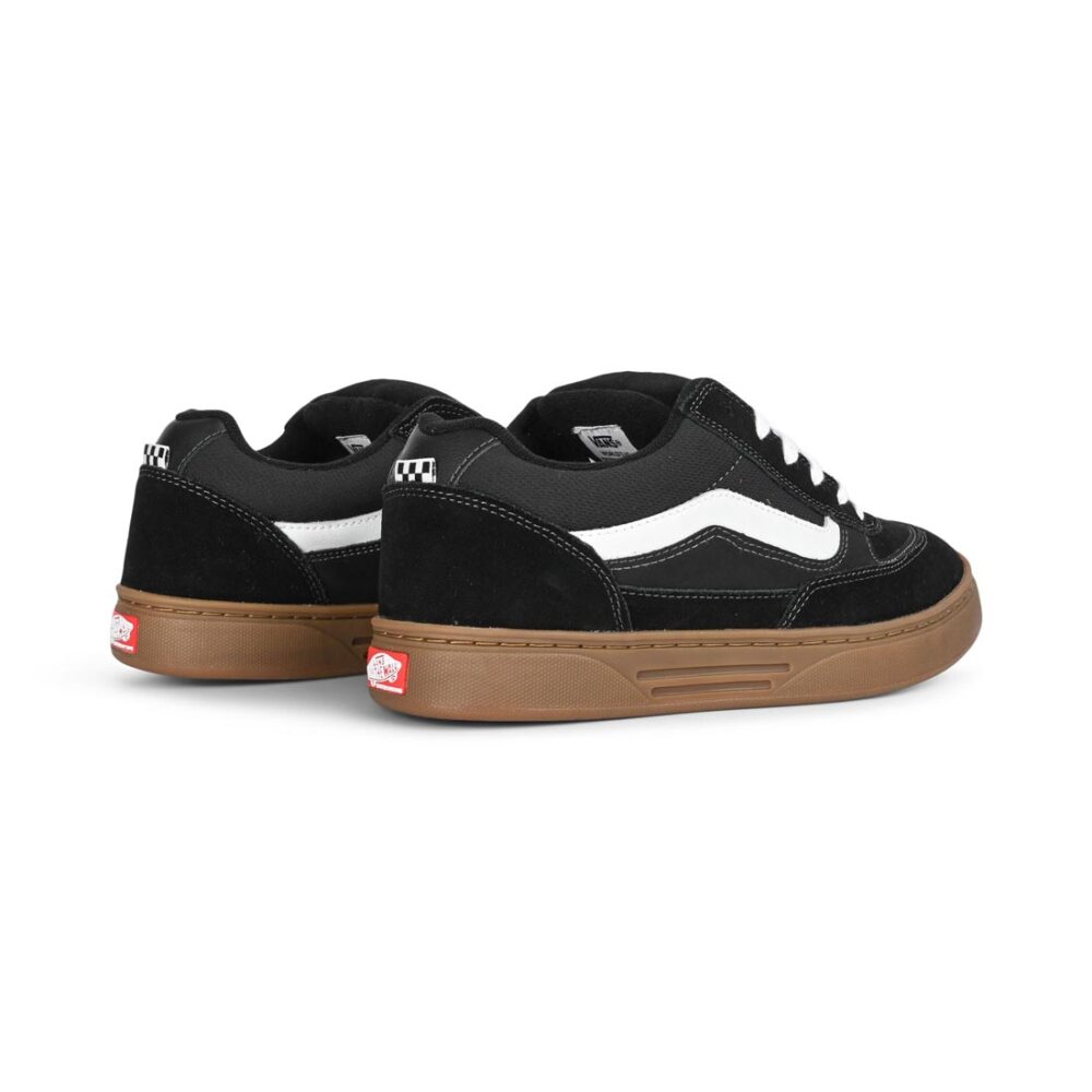 Vans Estazzo Skate Shoes - Black/White/Gum