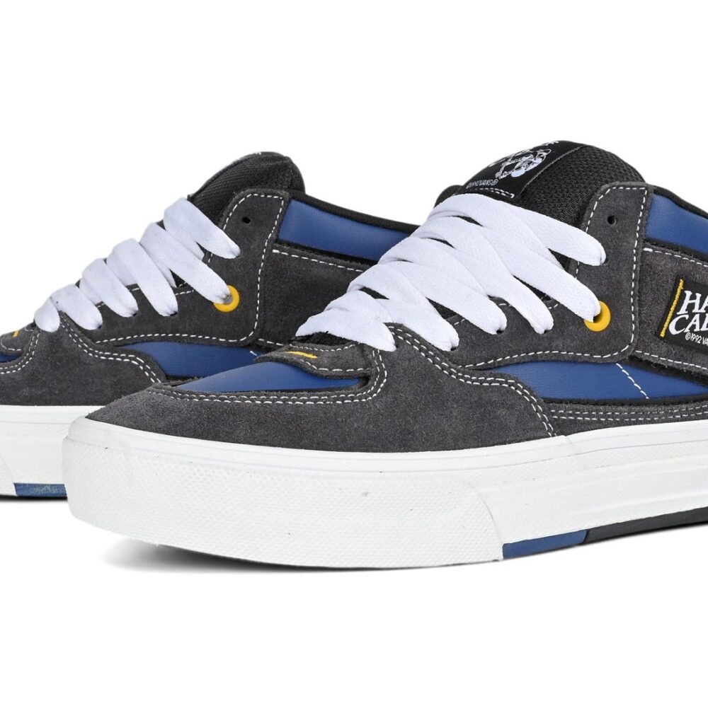 Vans Half Cab Wafflecup Skate Shoes - Navy/Grey