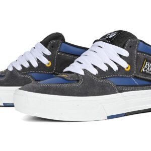 Vans Half Cab Wafflecup Skate Shoes - Navy/Grey