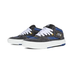 Vans Half Cab Wafflecup Skate Shoes - Navy/Grey