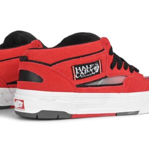 Vans Half Cab Wafflecup Skate Shoes - Red/Black
